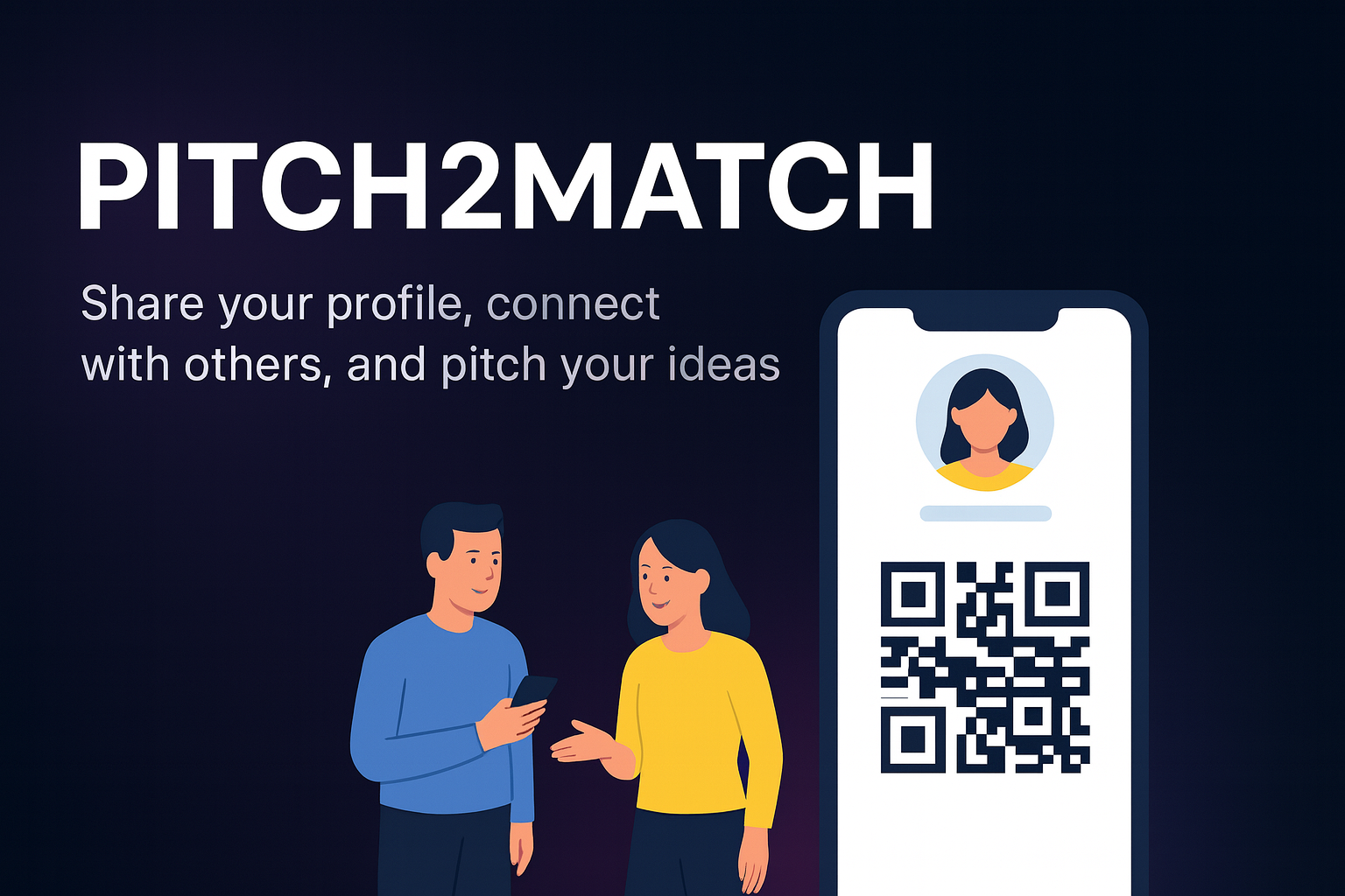 Pitch2Match Platform Dark